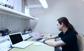 процесс ремонта техники Apple