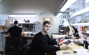 процесс ремонта техники Apple