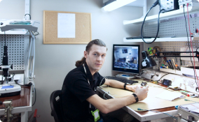 процесс ремонта техники Apple